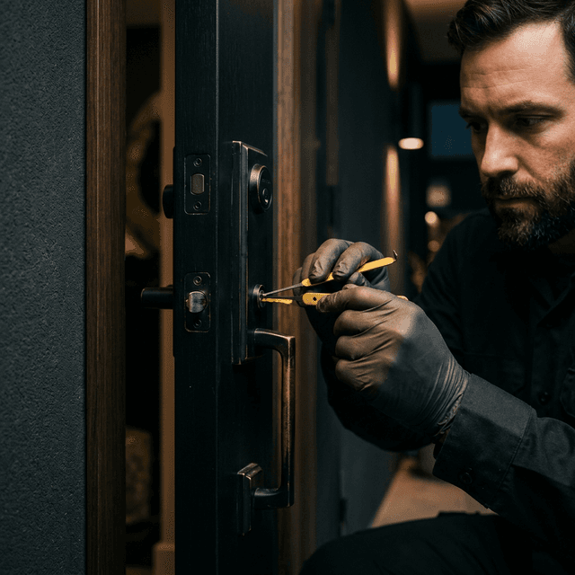 Fotografía sobre apertura de puertas en granada (técnicas sin destrozos)